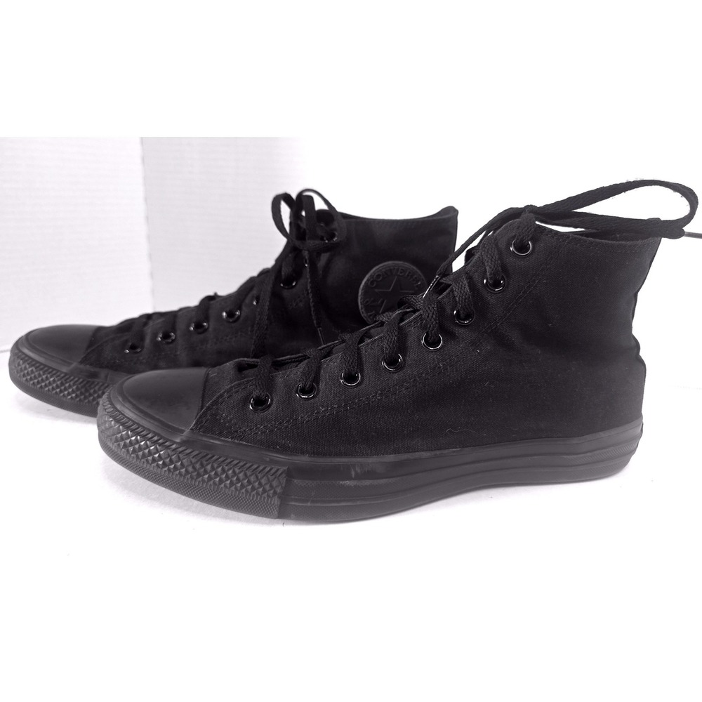Converse Chuck Taylor All Star High Top Black Monochrome Sneakers M3310 Mens 12